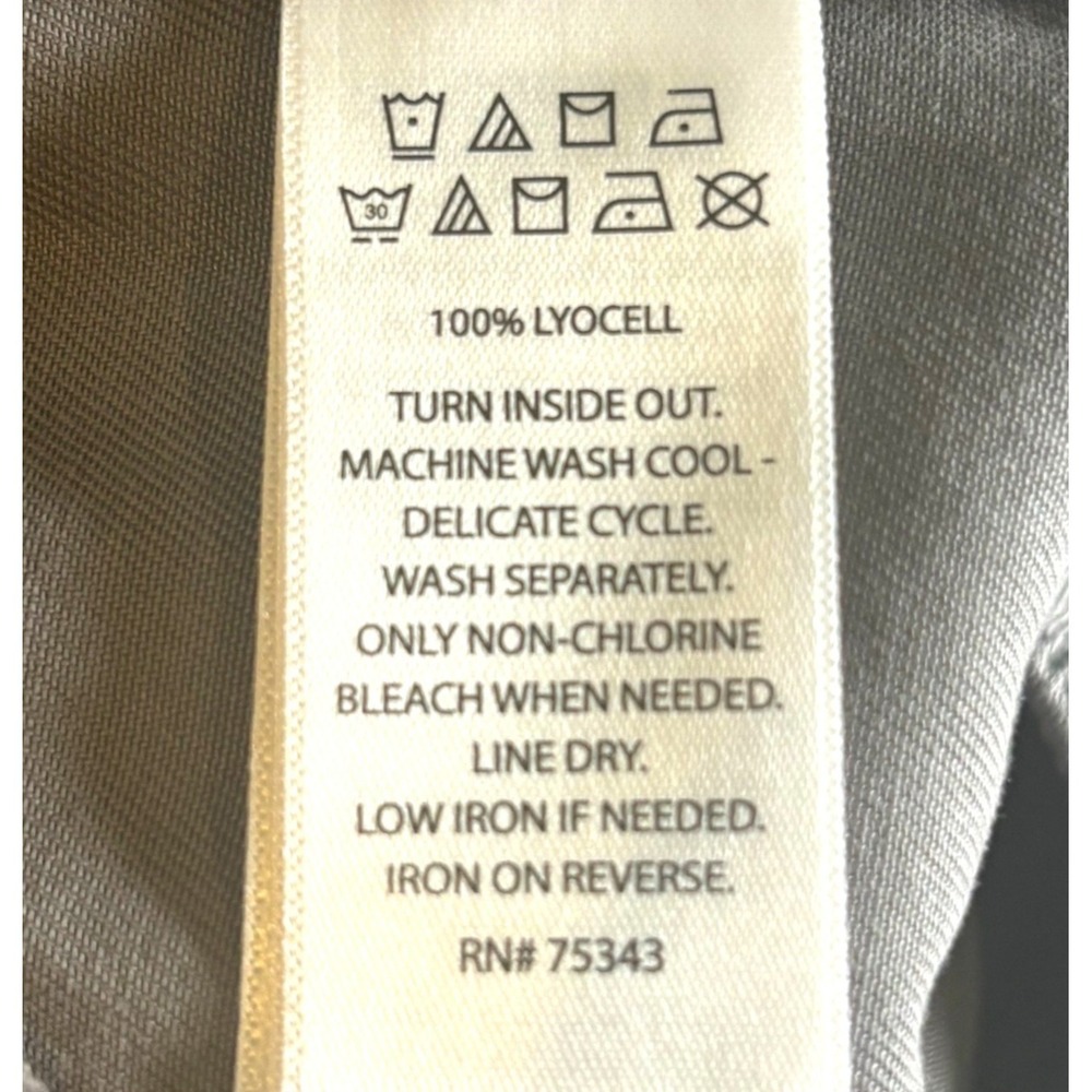 Nicole Miller Tapered Cargo Joggers Sz S NWT Lyocell Gray Athleisure Minimalist - Picture 6 of 10